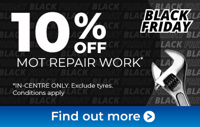 Black Friday MOT Repairs Offer